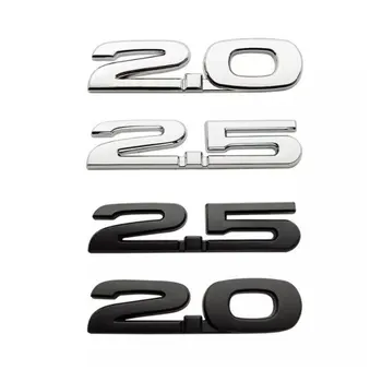 цифрови автомобилни стикери 2.0 2.5 за Mazda, аксесоари за изменение на задния багажник, номер движат, декоративни лепенки за рамо на купето