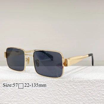 Тенденцията Класически дамски модни слънчеви очила Vintage CL40237U, Луксозен дизайн, Метална Правоъгълна дограма, Дамски слънчеви очила с абажуром.