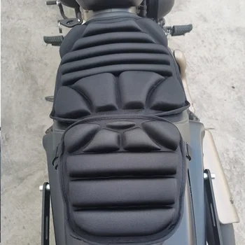 2 опаковки Мотоциклетизъм възглавници за седалки 3D Comfort Гел възглавница за седалката Дишаща Универсален амортизирующий калъф за седалка за напреднали планински