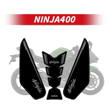За аксесоари за мотоциклети KAWASAKI NINJA400 Гумени етикети за защита на резервоара, комплект стикери за декорация на газова бутилка наем