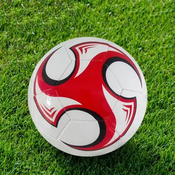 Футболна топка, с висока еластичност, малка футболна топка, устойчив на абразия, наситен цвят, изработена машина За спорт на закрито и открито, идеален за деца