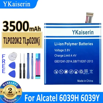YKaiserin TLp020K2 3500 mah Батерия за Alcatel One Touch 6039H 6039Y 6039K Idol 3 Idol3 4,7 Инча TLp020Kj на Батерията