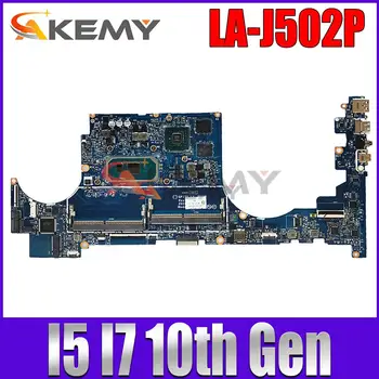 GPI70 LA-J502P L99254-601 L87978-601 L87978-001 За HP ENVY 17-CG 17T-CG 17M-CG дънна Платка на лаптоп I5 I7 Процесор на 10-то поколение GPU MX330