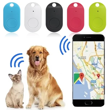 GPS тракер за домашни любимци, интелигентен локатор за котки, кучета, устройство за защита от загуба на GPS-тракинга, Портативни мини-тракери, Bluetooth, Инструменти за предпазване от загуба на търсене
