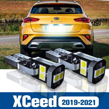 2 елемента Led Лампа за Осветяване на Регистрационния Знак Аксесоари Canbus За Kia XCeed 2019 2020 2021