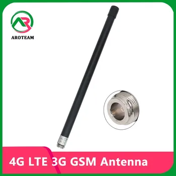 N Женски 4G LTE 3G GSM Omni WiFi Гума Утиный Камшик Антена Вътрешна Външна лепило агент Пръчка на Антената 698 ~ 2700 Mhz За Усилване на Сигнала
