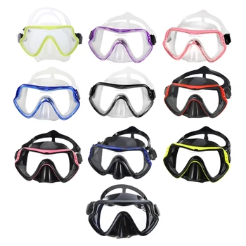 2024 Нова маска за гмуркане, оборудване за гмуркане с шнорхел, маска за гмуркане за възрастни, очила за гмуркане, Силиконова диафрагма, маска за свободното гмуркане от закалено стъкло за мъже