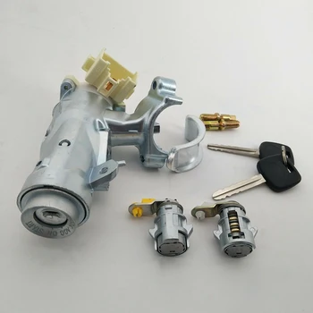 Запалване на основната запалване заключване на кормилното управление + автоматично заключване на вратите с комплект от 2 ключа за Toyota Hilux 1997-2005