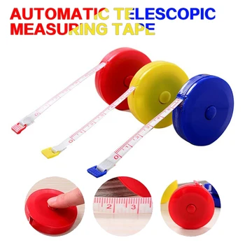 Рулетка, измерване на лента, измерване на лента, рекламни подаръци, Автоматична телескопична измерване на лента. 1,5 m Корпус от ABS + влакнести лента.