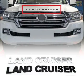 За Toyota Land Cruiser LC100 LC200 Prado 120 150 Автомобилни Метални 3D Букви Корпус на двигателя Аксесоари за изменение на декоративно лого