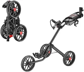 Caddylite 15.3 V2 - луксозна четырехстворчатая количка за голф-тласкач