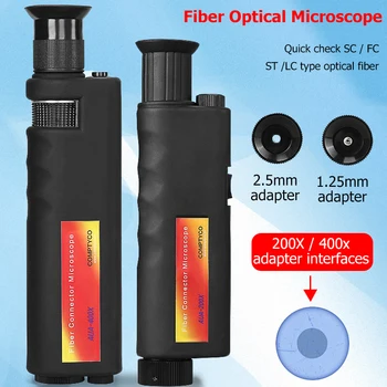 Промоция Точно 200/400 пъти оптичен процесът на инспекция на оптичен микроскоп с Ръчно led подсветка на Занасяне гума