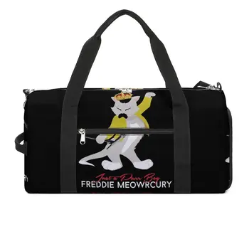 Спортни чанти F-Freddie M-Mercury Queen Band, спортна чанта за тренировки в стил Graphic Rock, големи красиви чанти, мъжки чанти за фитнес почивен ден