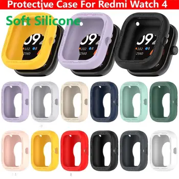 Силиконов калъф за smart часа Redmi Watch 4, каишка за смарт часа, мека предпазна броня от TPU, защитната обвивка за Xiaomi Redmi Watch4