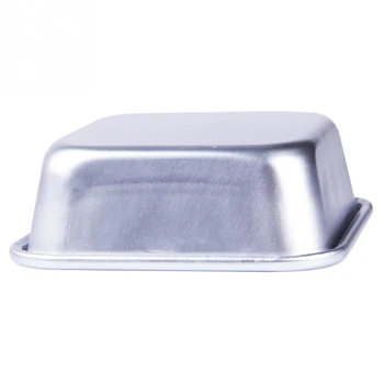4-инчов Квадратна форма за торта от алуминиева сплав за муса, форми за печене, инструменти за украса на печене