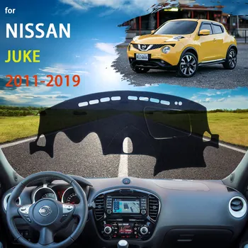 Капак Табло Подложка за Nissan Juke F15 2011 ~ 2019 Накладки Навес Възглавница Козирка Чадър Мат Аксесоари 2015 2016 2017
