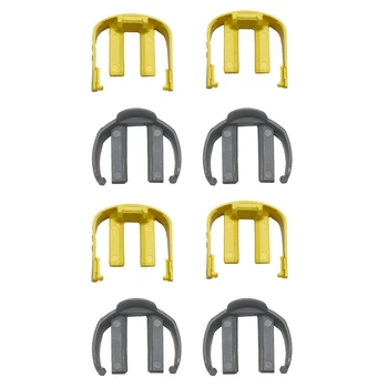4 комплекта Жълто-Сив Цвят За Измиване с високо налягане Karcher K2 K3 K7 Спусъка и Подмяна на Маркуч C Клипс За Свързване на Маркуч За Кола