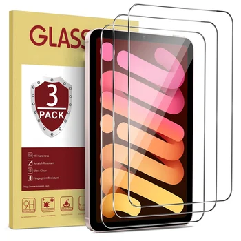 (3 опаковки) Закалено стъкло за Apple iPad Mini 6 8.3 2021 Защитно фолио за екрана на таблета, 6-ти поколение A2567 A2568 A2569