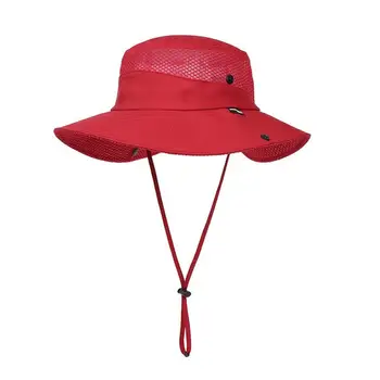 Градинска Найлонова шапка Рибарска шапка Cool Block Sunlight Овални лятна дишаща шапка-кофа с широка периферия