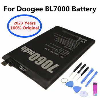 2023 Година, Новият 100% Оригинална Батерия 7060 ма BL 7000 За Doogee BL7000, от висок Клас смартфон Bateria