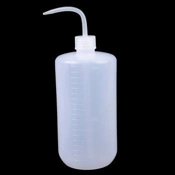 1000 мл Прозрачен бял пластмасов зелен сапун за измиване в лабораторията, бутилка със спрей за пресоване, бутилка без опаковка
