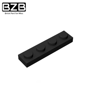 BZB MOC 3710, дъска 1x4 дървен материал, високо-технологична creative модел градивен, Детски играчки, детайли за тухли 