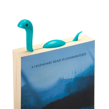 3D Отметка във формата на водно чудовище, забавна страница папки за книги за четене, сладки животни, книжен знак, новост, канцелярский подарък за момичета и момчета
