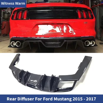 Заден дифузьор броня от въглеродни влакна AC Style за настройка на обвеса Ford Mustang 2015-2017