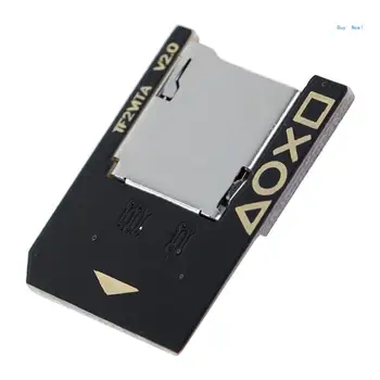 Притежателят на TF карти за Карти с Памет PSV1000 Адаптер за Карта с памет SD2vita Card Holder Adapter V2.0 Ремонт на Тавата за карти