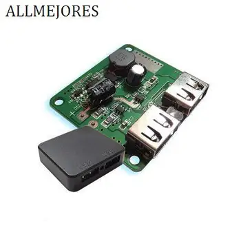 Контролер ALLMEJORES Регулатор на напрежение 5V 3A за домашно слънчев зарядно устройство за мобилен телефон, двойна разпределителните кутия USB, нашият изход 5V