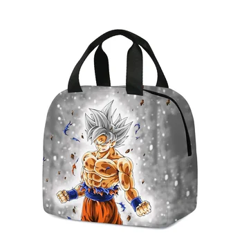 Нов моден тренд 2023 г., чанта за хранене на Dragon Ball, cartoony портативен пакет за лед, чанта за обяд за учениците в началното и средно училище