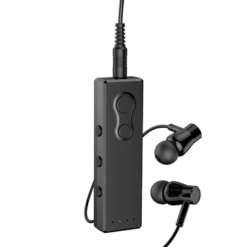Ушите Bluetooth-слушалки с микрофон за намаляване на шума, безжични слушалки за офис, шофьор на камион на улицата.