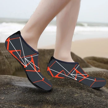 1 Чифт чорапи унисекс за водни спортове, Лятна и Плажна обувки за гмуркане бос, Чорапи за гмуркане, Градинска устойчива на плъзгане обувки