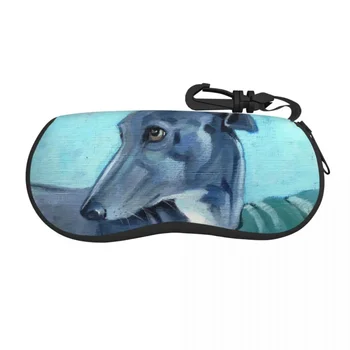 Greyhound Shell Калъф За Очила На Жените И Мъжете Хладен Приемането Бърз Лек Танц Sihthound Куче Калъф За Очила Кутия За Слънчеви Очила За Носене