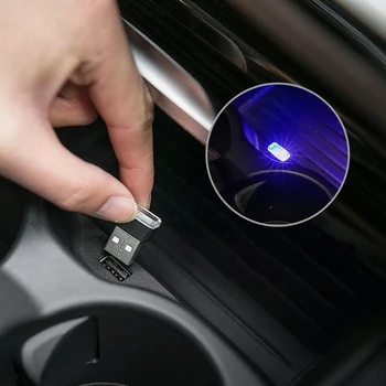 Автомобилен Стайлинг поставка за Чаши, кутия за съхранение light USB Декоративен За Mercedes Benz W203 W204 W205 W211 W124 W210 W213 W212 GLA GLC Class
