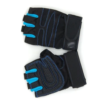 Удароустойчив ръкавици на полпальца с подкрепата на китката Удобни ръкавици за мъже за автомобилния състезания и конна езда
