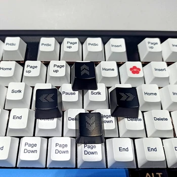 Капачки за комбинации ABS Клавишите за посока на промяна на цвета капачка за ключове OEM Прозрачни капачки за ключове