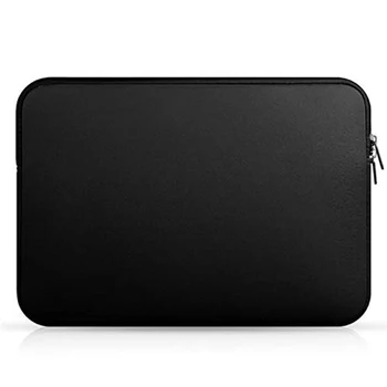 Черна чанта за лаптоп, преносим калъф за таблет Macbook, чанта за лаптоп 14 инча