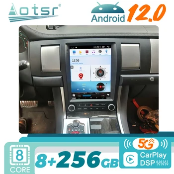 Android 12 За Jaguar Xf 2004 - 2015 Г. Автомобилното радио Gps Навигация Мултимедиен плейър Стерео Аудио Екрана на главното устройство