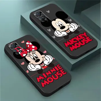 Калъф за телефон Disney с Мики и Мини Маус за Xiaomi Mi Note 10 11T 11 Lite 5G 9T A2 Lite 9 SE CC9 13 Ultra 12 10T 12T Pro Cover