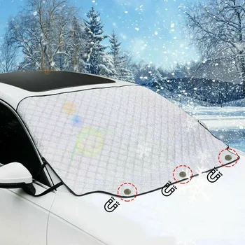 1бр Магнитно Предното Стъкло на Колата на сенника на Предното Стъкло на Колата на Снежната Покривка на Защитно покритие на Автомобила От Замръзване Аксесоари За Външността на Автомобила