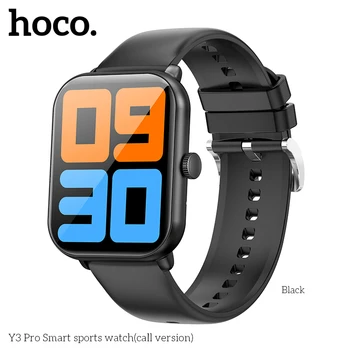 Многофункционални интелигентни часовници HOCO За жени и мъже с връзка Bluetooth, Телефон, Музика, Фитнес, Спортен Гривна, монитор сън, Умни часовници