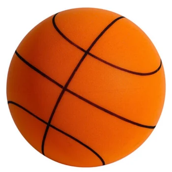 Безшумен баскетболна топка с Диаметър 21/18 см от разпенен полиуретан за спортни тренировки на деца на открито, на големи играчки, подаръци за деца