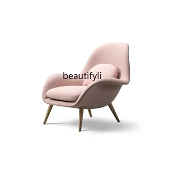 Индивидуален дизайн на столове за отдих Swoon, Творчески диван за почивка, фотьойл със специална форма, стол-призрак, мебели от фибростъкло