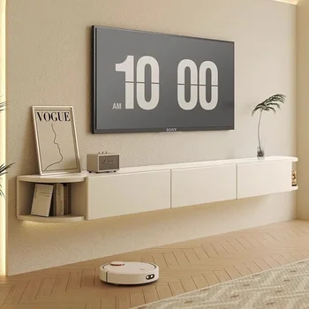 Модерна Поставка за телевизор В Хола е Дървена Стенна Стойка за телевизор Nordic Soporte Para TV Телевизионна Мебели MQ50DS