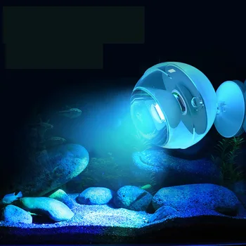 USB 5V Цветни led прожектор за аквариум с рибки, Водоустойчив аквариум за гмуркане, гмуркане с мини-електронно икономия на енергия за осветление