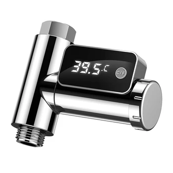 Led Экранный дисплей Сензор за температура миксер за душ 5 ℃-85 ℃ Термометър за вана Измерване на температурата на водата Монитор