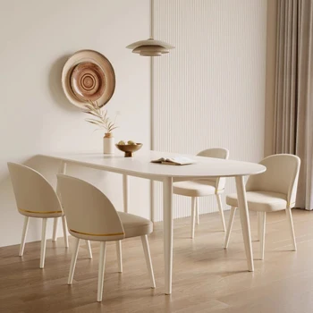 Акцентный модерен кът за спалня, за дневна Nordic Home Модерна маса за хранене Дизайнерски мебели за кухня Muebles Para Cocina