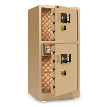 метален шкаф шкаф с една като, двойна врата за пръстови отпечатъци, за съхранение на голям капацитет