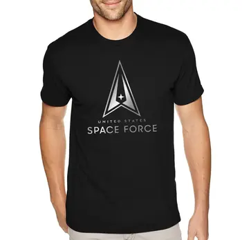 XtraFly дрехи, мъжки t-shirt САЩ космическите войски ракета армия пазител crewneck тениска
